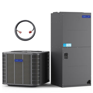DELLA 34,000 BTU 19 SEER2 Ducted Central Air Conditioner with Air Handler