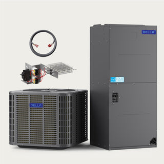 DELLA 47,000 BTU 18 SEER2 Ducted Central Air Conditioner with Air Handler