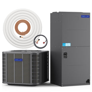 DELLA 47,000 BTU 18 SEER2 Ducted Central Air Conditioner with Air Handler