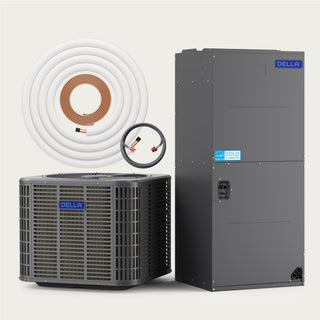 DELLA 47,000 BTU 18 SEER2 Ducted Central Air Conditioner with Air Handler