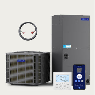 DELLA 47,000 BTU 18 SEER2 Ducted Central Air Conditioner with Air Handler