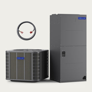 DELLA 53,000 BTU 17 SEER2 Ducted Central Air Conditioner with Air Handler