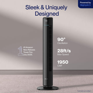 DELLA 42" Ultra Quiet Smart Tower Fan with Voice/APP/Remote Control