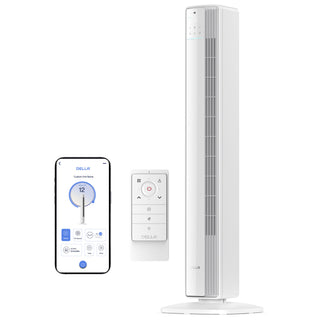 DELLA 42" Ultra Quiet Smart Tower Fan with Voice/APP/Remote Control