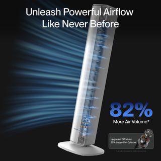 DELLA 42" Ultra Quiet Smart Tower Fan with Voice/APP/Remote Control