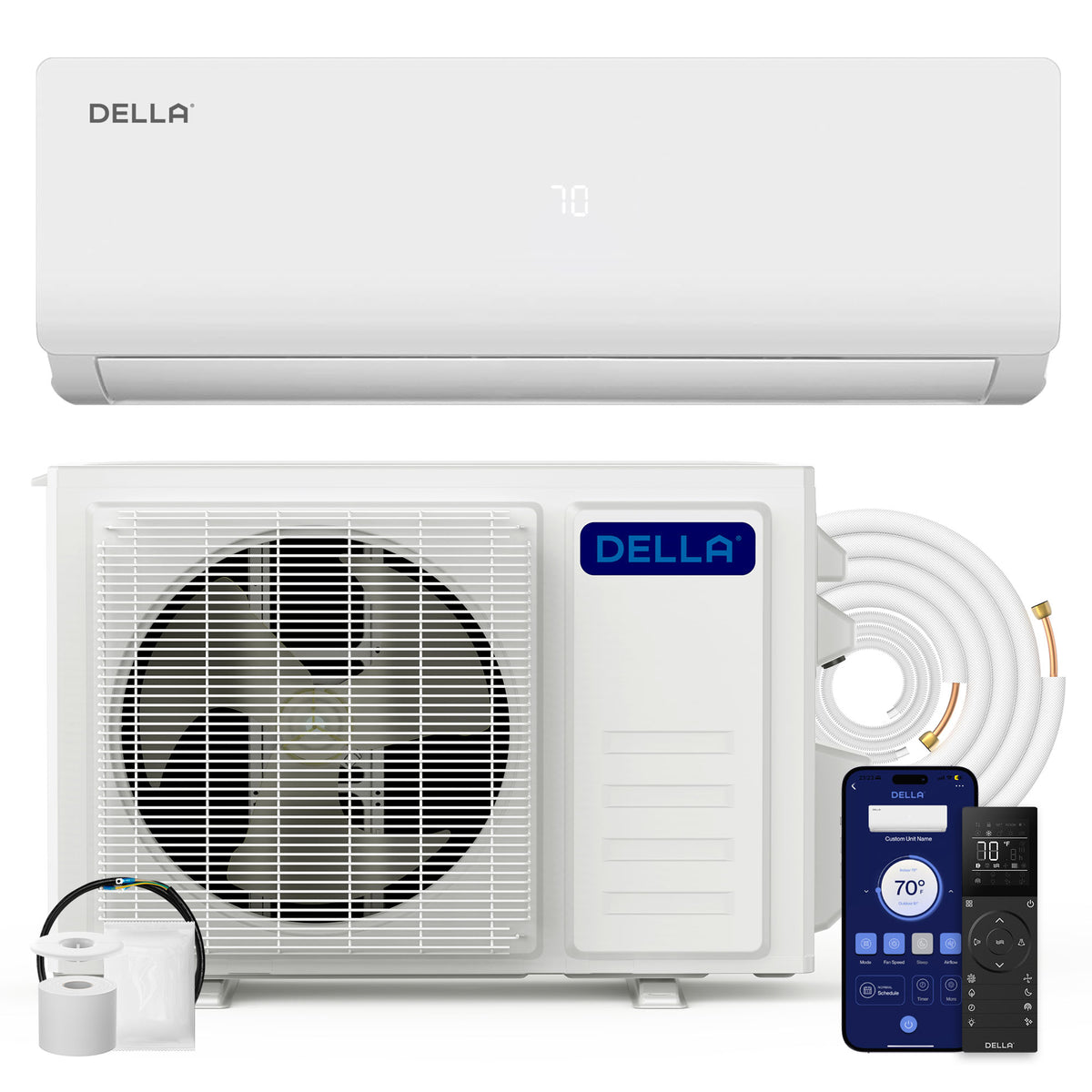 9000 Btu Air Conditioner Mini Split for 400 Sq Ft