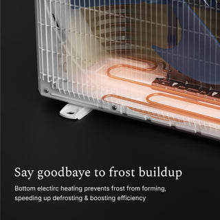 DELLA Serena CloudAir Series 12000 BTU 22 SEER2 Mini Split Heat Pump AC - Up to 550 Sq.Ft.