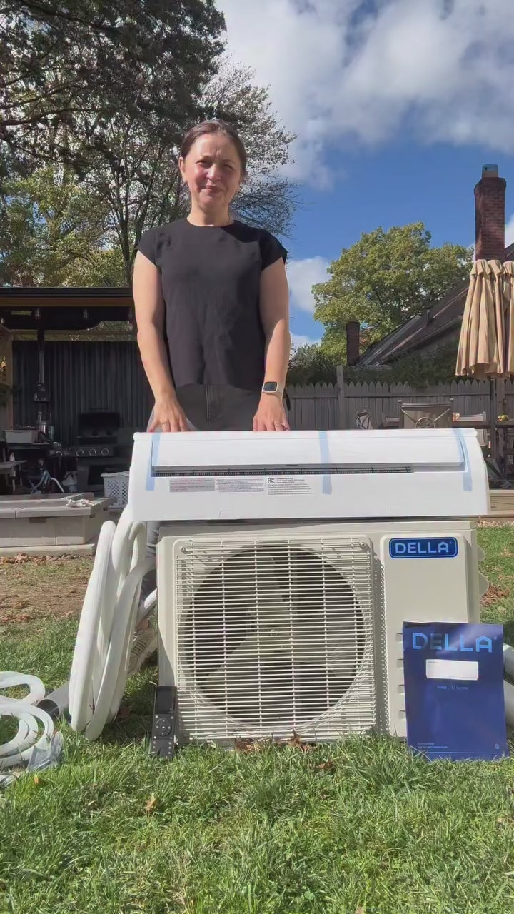 Small space, big comfort 🤍 The Della Vario Mini Split Heat Pump keeps my room perfectly cool in.mp4__PID:4af20208-4e4a-4d2b-a578-242d10054b1e