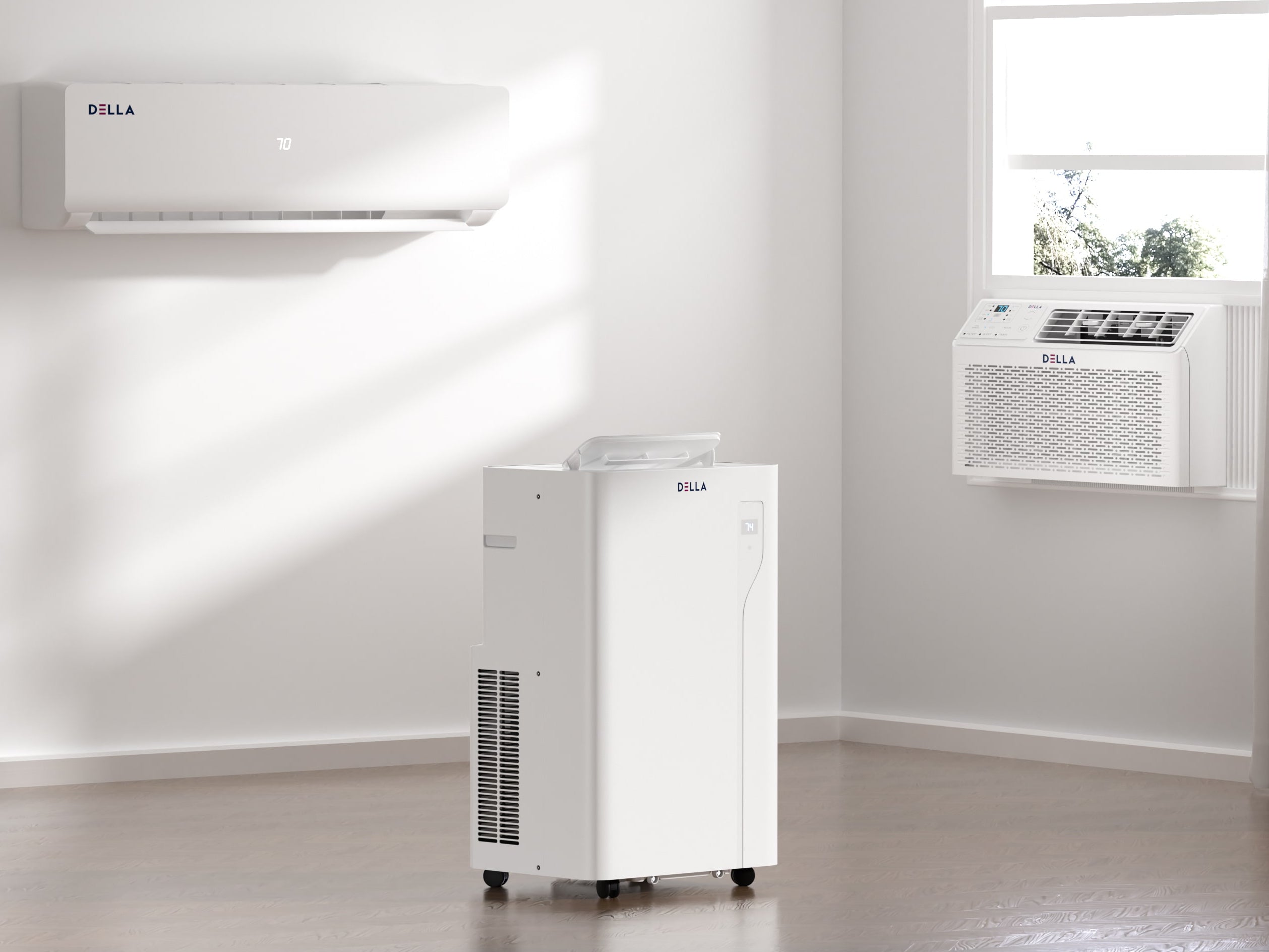 Portable mini best sale split ac